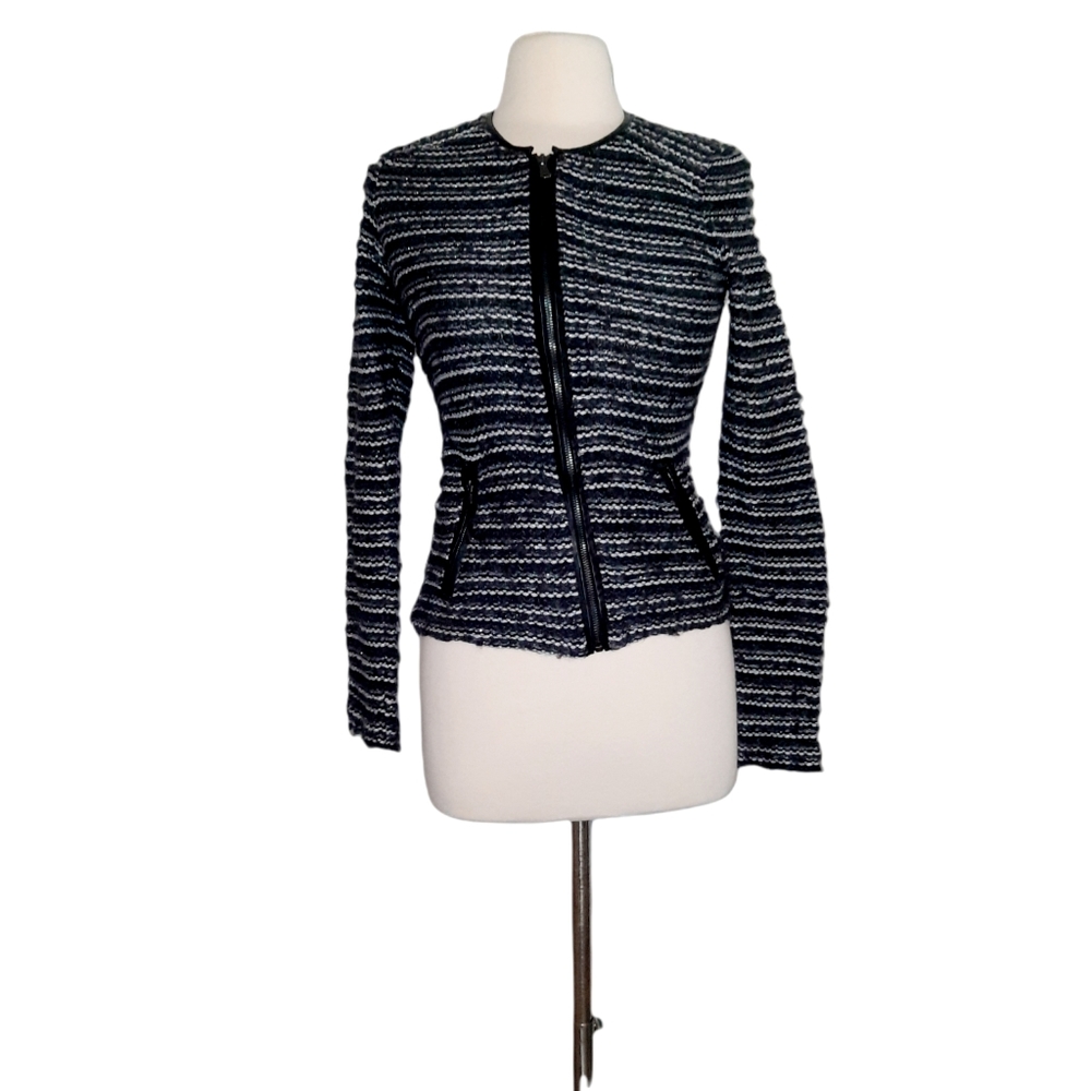 Loft XS Full Zip Sweater Cardigan Jacket Womans Gr